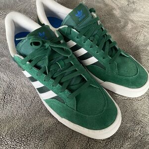 Adidas NORA Dark Green and White